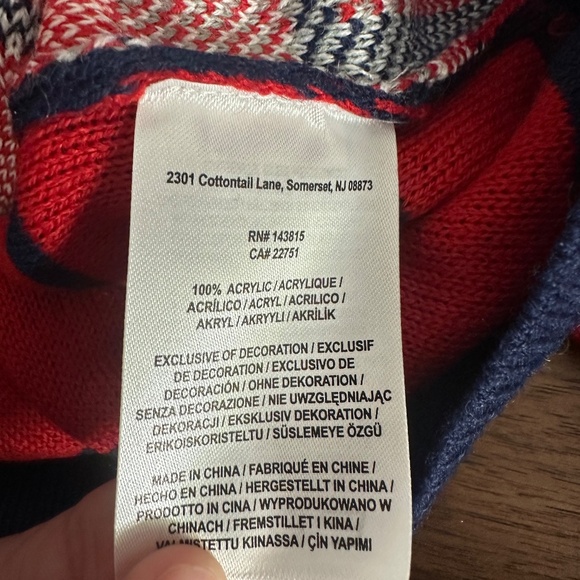 Washington Capitols NHL Christmas Sweater Candles Stockings Mens Small - Picture 7 of 7